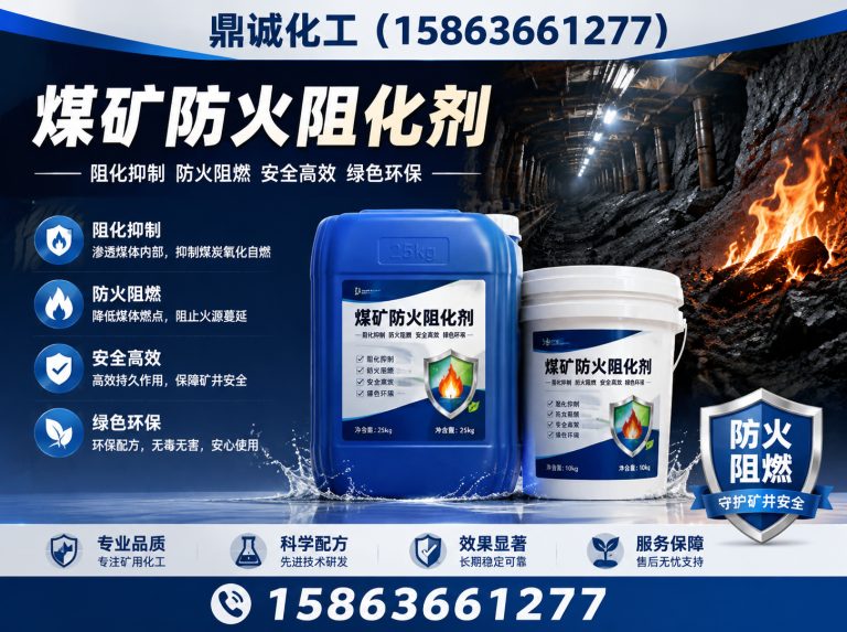 昌邑市煤矿防火阻化剂展示图